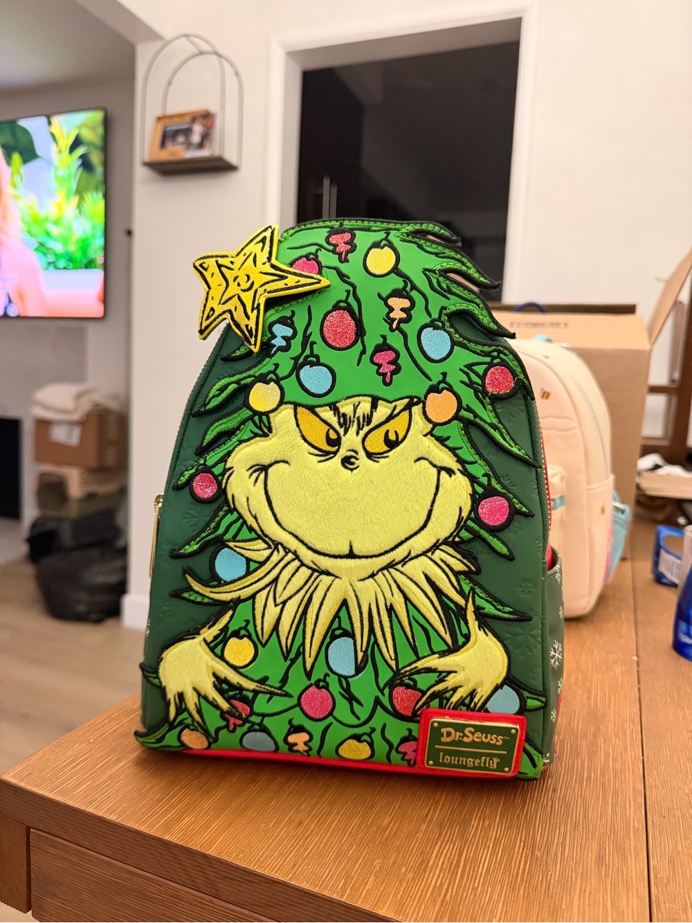 Grinch Loungefly Backpack